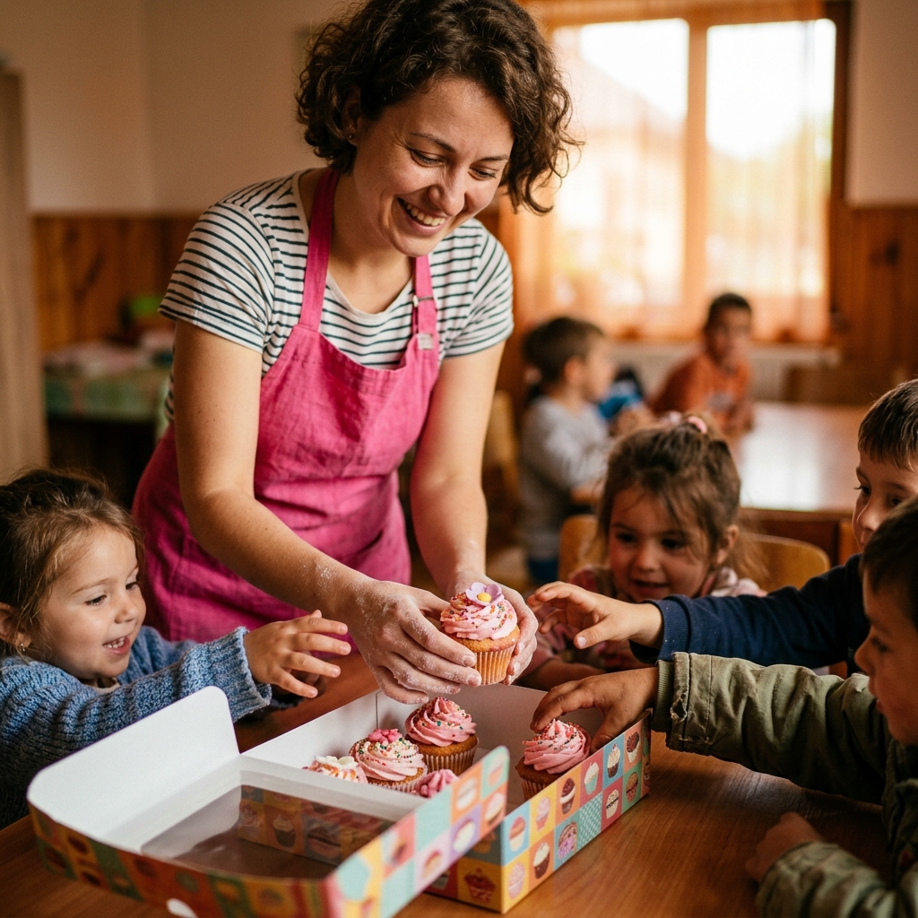 Cupcake Delivery for Children
