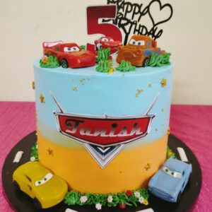 3kg Car lover theme cake