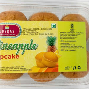 ​Joykas Tropical Pineapple Cupcakes (100g / Pack of 6)