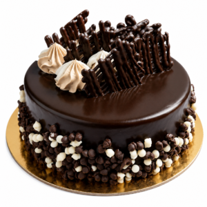 Double chocochips cake