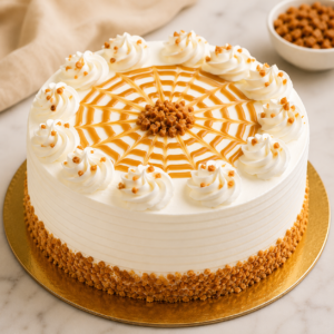 Butterscotch Cake Online | Premium Butterscotch Crunch Cake | Joykas Cakes (Copy)