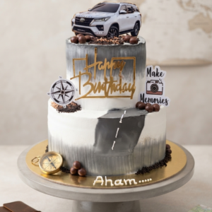 Adventure & Travel Theme Birthday Cake | Custom Cakes by Joykas Cakes